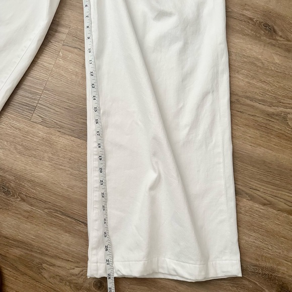 agolde ellis trouser jean in milkshake | low slung wide leg baggy pants | sz 28 - Picture 8 of 11